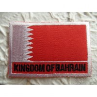 Ecusson drapeau Bahreïn