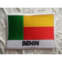 Ecusson drapeau Bénin