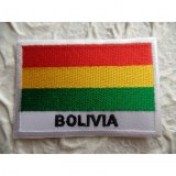 Ecusson drapeau Bolivie