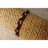 Bracelet cuir bicolore 4