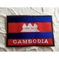 Ecusson drapeau Cambodge