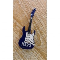 Magnet bleu guitare Kiss