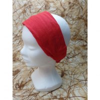 Bandeau cheveux rouge