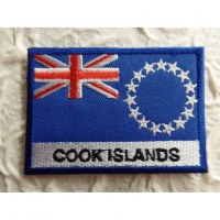 Ecusson drapeau îles Cook