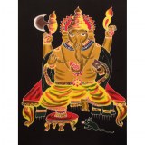 Tenture/paréo lord Ganesh 