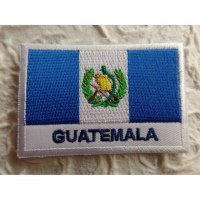 Ecusson drapeau Guatémala