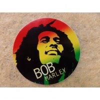 Autocollant 2 Bob Marley