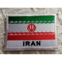 Ecusson drapeau Iran
