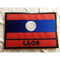 Ecusson drapeau Laos