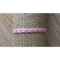 Bracelet tresse rose Lastri