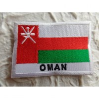 Ecusson drapeau Oman