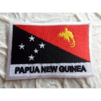 Ecusson drapeau Papouasie Nouvelle Guinée