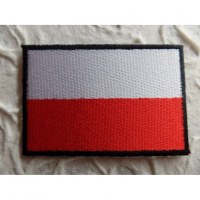 Ecusson drapeau Pologne