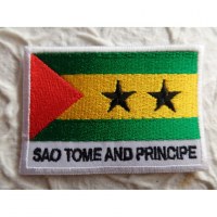 Ecusson drapeau Sao Tomé et Principe