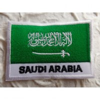 Ecusson drapeau Arabie Saoudite