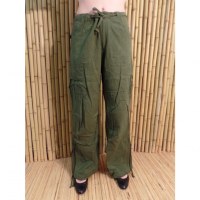 Pantalon zippy kaki