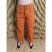 Pantalon zippy rouille