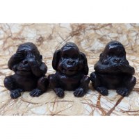 Les 3 singes de la sagesse 
