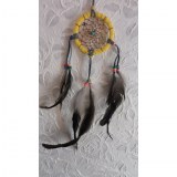 Petit dreamcatcher yaki jaune