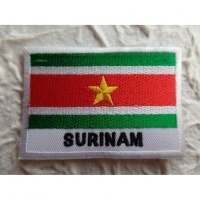 Ecusson drapeau Surinam