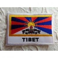 Ecusson drapeau Tibet