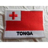 Ecusson drapeau Tonga