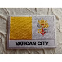 Ecusson drapeau Vatican