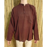Chemise Parbat lie de vin