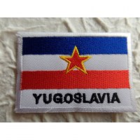 Ecusson drapeau ex Yougoslavie
