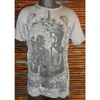 Tee shirt natural inspiration gris