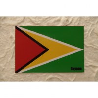 Magnet drapeau Guyana