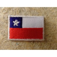 Mini écusson drapeau Chili