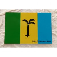 Aimant drapeau St Christopher Nevis