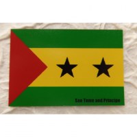 Aimant drapeau Sao Tomé et Principe