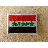 Mini écusson drapeau Irak