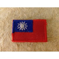 Mini écusson drapeau Taiwan
