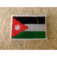 Mini écusson drapeau Jordanie