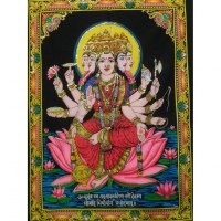 Petite tenture déesse Gayatri